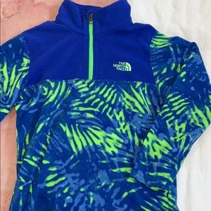 North face half zip fleece.